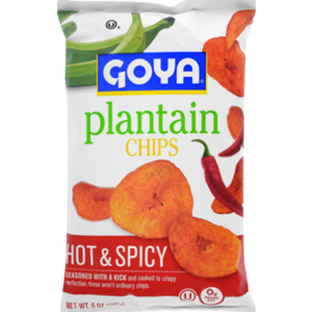 GOYA Goya Plantain Chips Hot & Spicy 5 oz., PK12 4902